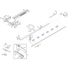 TUBO TRASMISSIONE ORIGINALE STIGA - 118805481/0 | Newgardenstore.eu