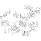 KIT POMPE A HUILE ORIGINAL STIGA SPR 500 AE - 118810909/0