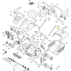 STIGA ORIGINAL YELLOW BAG COVER - 118802949/0 | Newgardenstore.eu