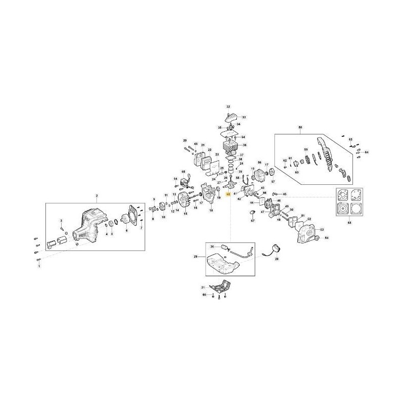 ALBERO MOTORE BC 625 ORIGINALE STIGA - 118805589/0