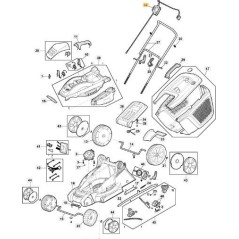 SALVAMOTORE E 380 Li 40 ORIGINALE STIGA - 118811016/0 | Newgardenstore.eu