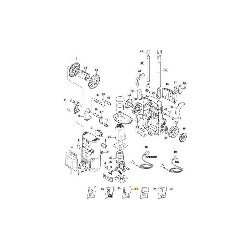 ORIGINAL STIGA PISTON KIT + SEALS - 118820933/0