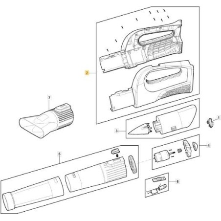 KIT CARTER BL 20 Li S ORIGINALE STIGA - 118811106/0 | Newgardenstore.eu