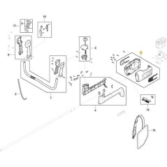BATTERIEGEHÄUSE-KIT BC 700 D LI 48 ORIGINAL STIGA - 118811293/0
