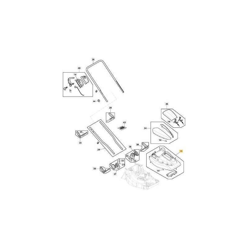 DOSEL NEGRO Y 380 LI 20 A ORIGINAL STIGA - 118811222/0