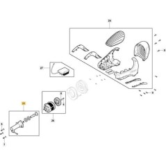 KURBELWELLE BC 900 D LI 48 ORIGINAL STIGA - 118811328/0