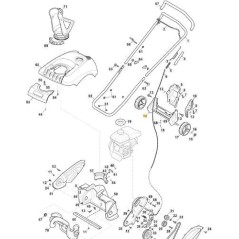 SUPPORTO MOTORE ORIGINALE STIGA - 118820008/0