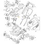KIT COVER SUPERIORE E 340 Li 40 P ORIGINALE STIGA - 118811060/0