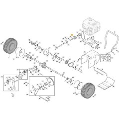 POLEA STIGA ORIGINAL - 118820671/0 | Newgardenstore.eu