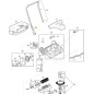 ORIGINAL STIGA HANDLE SUPPORT - 118820911/0