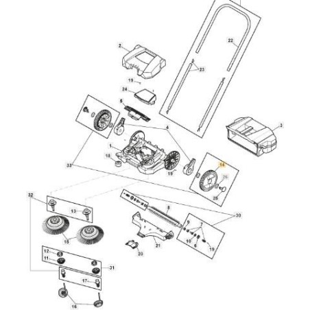 ORIGINAL STIGA-RAD – 118820856/0 | Newgardenstore.eu