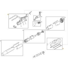 KIT COUVERCLE BL 900 Li 48 ORIGINAL STIGA - 118811313/0