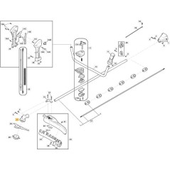 TÊTE D'ENGRENAGE ORIGINAL STIGA - 118805445/0