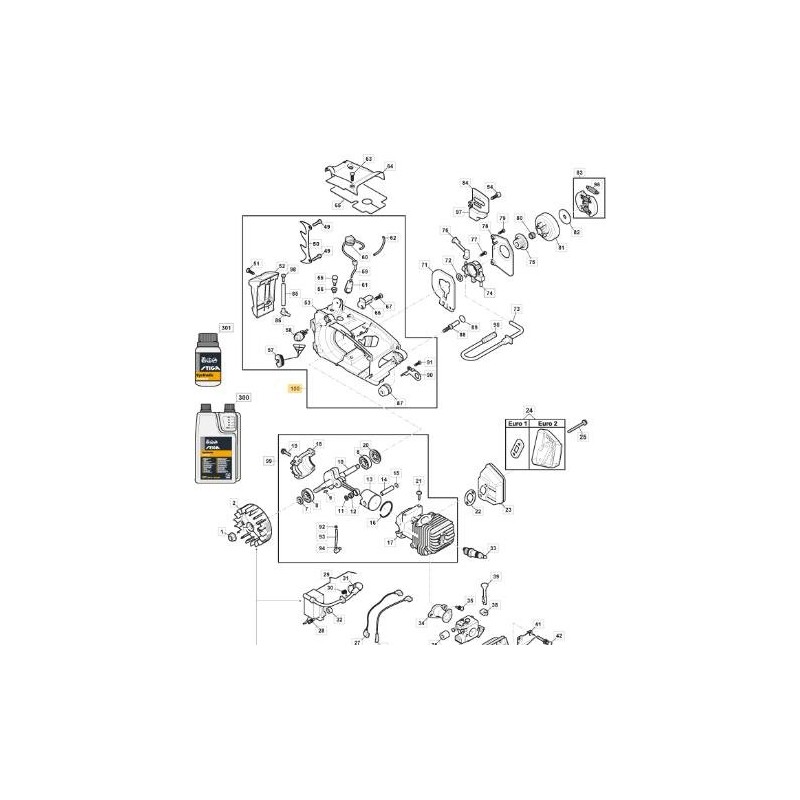 ORIGINAL-STIGA-BASIS-KOMPONENTEN – 118804965/0