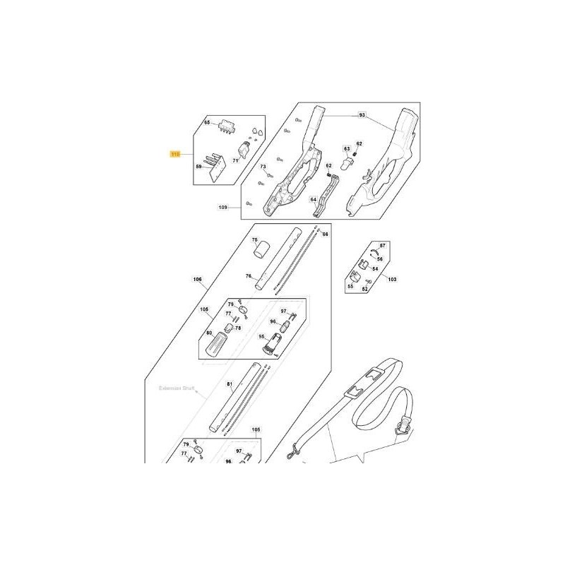 SCHEDA MT 24V ORIGINALE STIGA - 118810855/0