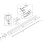 TUBO TRASMISSIONE TR 625 J ORIGINALE STIGA - 118805620/0