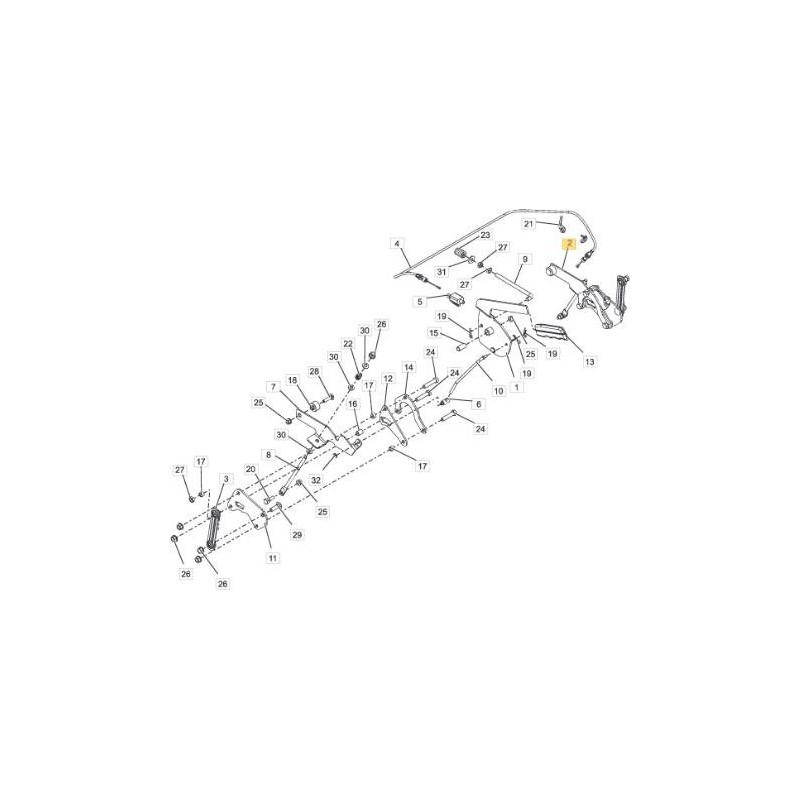 ORIGINAL STIGA LINKER BREMSARM – 118830838/0