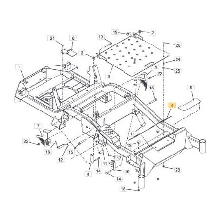 ALFOMBRILLA DELANTERA ORIGINAL STIGA - 118830865/0 | Newgardenstore.eu
