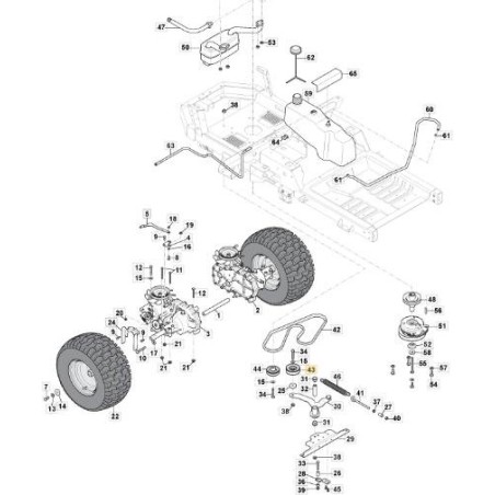 POLEA STIGA ORIGINAL - 118830323/0 | Newgardenstore.eu