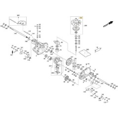 GETRIEBELÜFTER T2-BDBF-3X3C-19X1 ORIGINAL STIGA - 118870132/0
