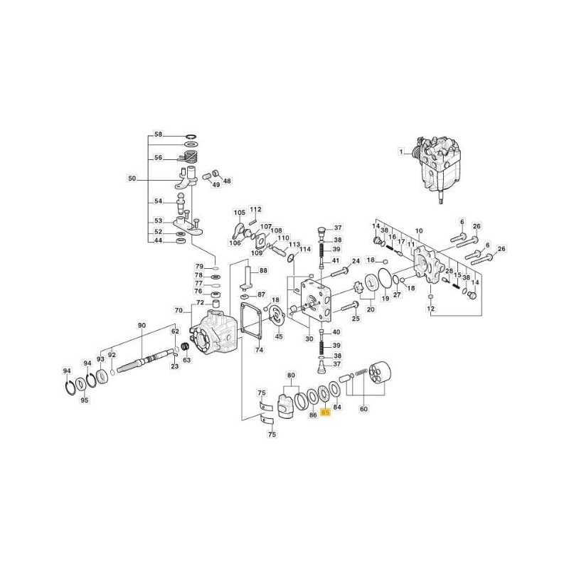 BEARING (RIC) ORIGINAL STIGA - 118870053/0