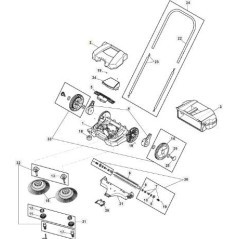 ORIGINAL STIGA UPPER CRANKCASE - 118820831/0 | Newgardenstore.eu