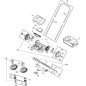 ORIGINAL STIGA UPPER CRANKCASE - 118820831/0
