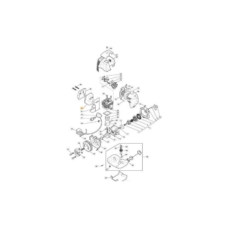 ORIGINAL STIGA SILENCER - 118801269/0