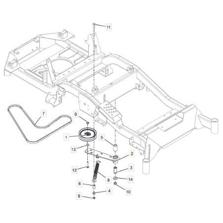 RODILLA DE ENGRANAJE DE TRACCIÓN ORIGINAL STIGA - 118830844/0 | Newgardenstore.eu