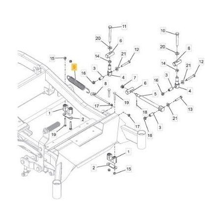 ORIGINAL STIGA SPRING - 118830805/0 | Newgardenstore.eu