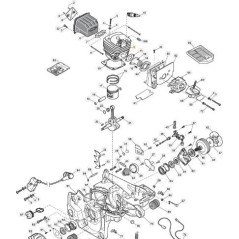 CILINDRO PER UN 4500 ORIGINALE STIGA - 118804553/0