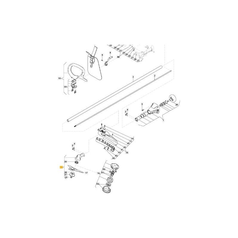 CABEZA DE ENGRANAJE D.26 ORIGINAL STIGA - 118803998/0