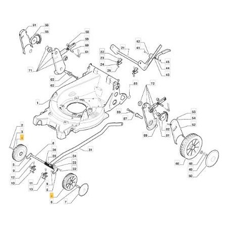 Mecanismo de embrague serie TN 75 90 4 cilindros FIAT NEW HOLLAND 15796 | Newgardenstore.eu
