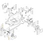 Mécanisme d'embrayage pour tracteur série TN 75 90 4 cylindres FIAT NEW HOLLAND 15796