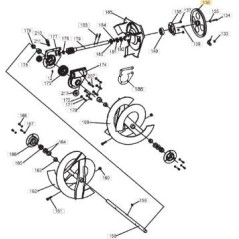 PULEGGIA ORIGINALE STIGA - 1811-2556-01