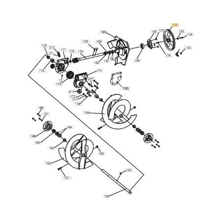 PULEGGIA ORIGINALE STIGA - 1811-2556-01 | Newgardenstore.eu