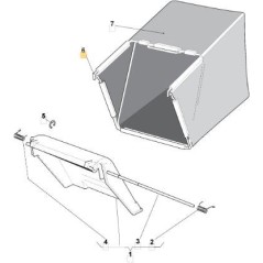 ORIGINAL STIGA TD ZNB BAG FRAME - 181006418/0