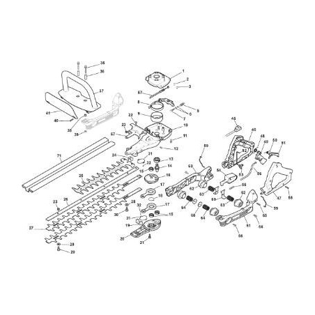 BANDE DE FREIN AVEC LEVIER KYTE1A047000 -RDC ORIGINE STIGA - 123448006/0 | Newgardenstore.eu