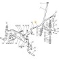 BIELLE DE DIRECTION TC/TCP/TC 2000 ORIGINE STIGA - 125033003/1