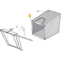 CADRE DE SAC GALVANISÉ T 43-48 ORIGINAL STIGA - 181006430/0 | Newgardenstore.eu