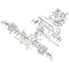 WORM HOUSING-RIGHT ORIGINAL STIGA - 1811-3083-01 | Newgardenstore.eu