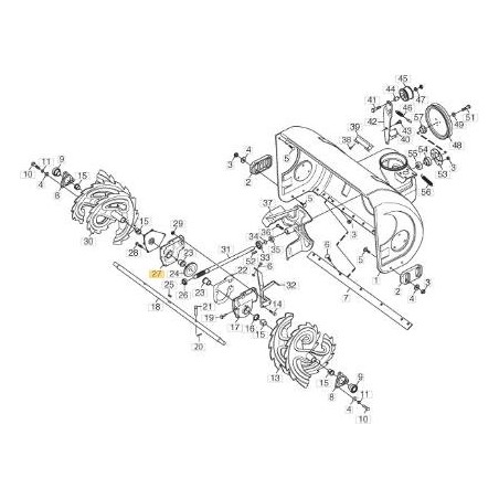 SCHNECKENGEHÄUSE RECHTS ORIGINAL STIGA – 1811-3083-01 | Newgardenstore.eu