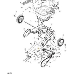 POULIE MOTEUR STIGA ORIGINALE - 1812-2025-01