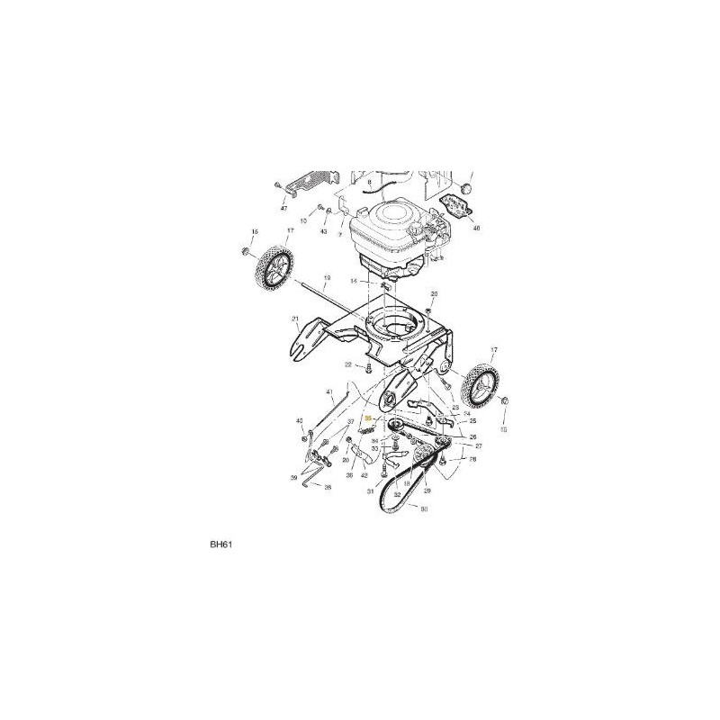 ORIGINAL STIGA MOTORRIEMENSCHEIBE – 1812-2025-01