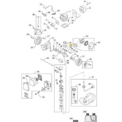 PISTON 5600-41111 -RDC ORIGINAL STIGA - 123590002/0 | Newgardenstore.eu