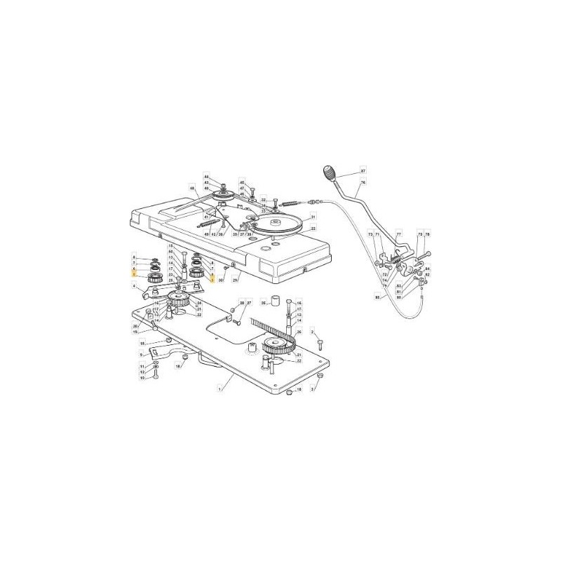 ZAHNRIEMENSCHEIBE S8M-20 STPD Z 20 TC/TC ORIGINAL STIGA - 125601559/1