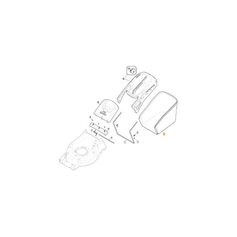 STIGA MP1 BLACK HYBRID CANVAS BAG ORIGINAL STIGA - 181102383/0