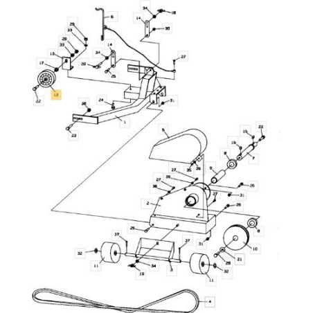 RIEMENSCHEIBENSPANNER. X ORIGINAL STIGA S. SHREDDER – 1319-1591-01 | Newgardenstore.eu