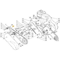 RIEMEN X10-1128 ZX80 ORIGINAL STIGA - 1483-2149-01 | Newgardenstore.eu
