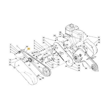 RIEMEN X10-1128 ZX80 ORIGINAL STIGA - 1483-2149-01 | Newgardenstore.eu